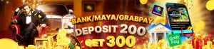 IBETPH – BANK/MAYA/GRABPAY Deposit 200 GET 300